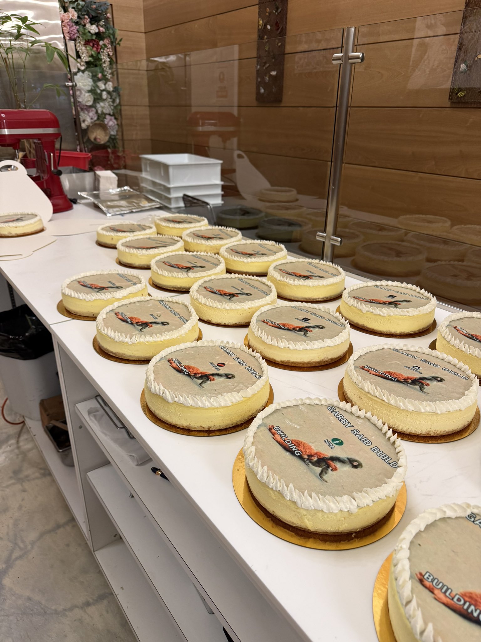 Branded coldcakes prepared for delivery in San Francisco
